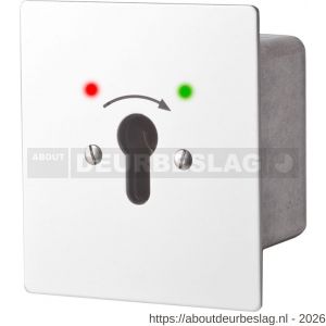 Maasland FM1TSL sleutelschakelaar inbouw 2x LED rood-groen en - R11301782 - afbeelding 2