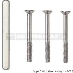 Maasland VGK5155 bevestigingsset voor deurdikte 51-55 mm voor F72AGK en - R11301864 - afbeelding 1