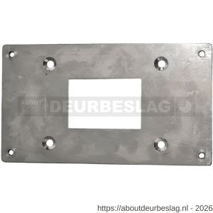 Maasland ZVP320X180M verloopplaat voor ZL-zuilen op ZP-poer (altijd - R11301844 - afbeelding 1