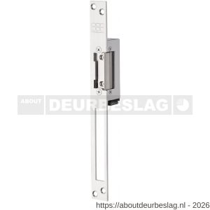 Maasland AB10U elektrische deuropener arbeidsstroom lange sluitplaat 10-24 V AC-DC 780 - R11300261 - afbeelding 1