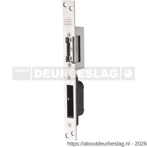 Maasland AI15U elektrische deuropener arbeidsstroom lange sluitplaat 10-24 V AC-DC nachtschootsluitkom - R11300421 - afbeelding 1