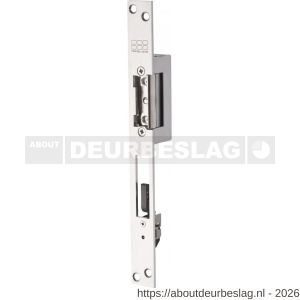 Maasland AI18U elektrische deuropener arbeidsstroom lange sluitplaat 10-24 V AC-DC impulsontgrendeling - R11300310 - afbeelding 1