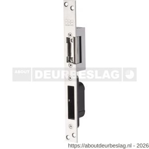 Maasland AP15U elektrische deuropener arbeidsstroom lange sluitplaat 10-24 V AC-DC nachtschootsluitkom - R11300422 - afbeelding 1