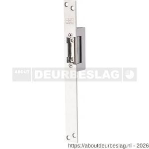 Maasland AP19U elektrische deuropener arbeidsstroom lange dichte sluitplaat blind 10-24 V AC-DC - R11300168 - afbeelding 1