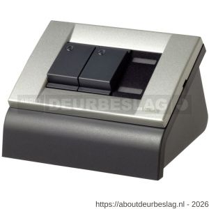 Maasland BD02PU bureauschakelaar 2 knoppen 12-24 V DC - R11300475 - afbeelding 1