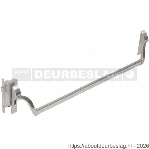 Maasland E-PDES1L vluchtwegtechniek set RVS stang EN 1125 voor houten-metalen deur DIN links - R11300748 - afbeelding 1