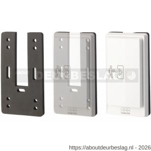 Maasland ELS25P2 vulplaat voor kabelgoot P25 voor elleboogschakelaars per 2 - R11301209 - afbeelding 1