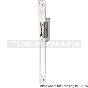Maasland S10B elektrische deuropener arbeidsstroom lange sluitplaat 6-12 V AC-DC - R11300847 - afbeelding 1