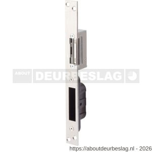 Maasland S15B elektrische deuropener arbeidsstroom lange sluitplaat 6-12 V AC-DC - R11301266 - afbeelding 1