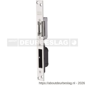 Maasland S15U elektrische deuropener arbeidsstroom lange sluitplaat 10-24 V AC-DC - R11300426 - afbeelding 1