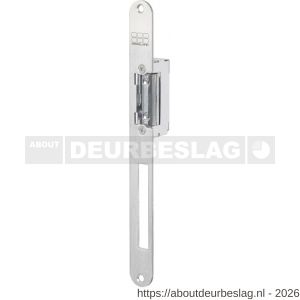 Maasland S17B elektrische deuropener arbeidsstroom lange afgeronde sluitplaat 6-12 V - R11301587 - afbeelding 1