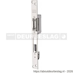 Maasland RS18U elektrische deuropener ruststroom lange sluitplaat 12-28 V DC - R11301408 - afbeelding 1