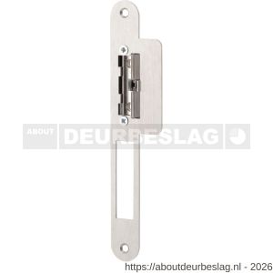 Maasland S50BL elektrische deuropener arbeidsstroom lange Nemef sluitplaat afgerond 6-12 V AC-DC schootgeleider DIN - R11301437 - afbeelding 1