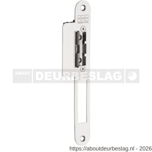 Maasland S50UR elektrische deuropener arbeidsstroom lange Nemef sluitplaat afgerond 10-24 V AC-DC schootgeleider DIN - R11300190 - afbeelding 1