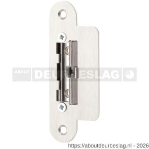 Maasland S51B elektrische deuropener arbeidsstroom korte nemef sluitplaat afgerond 6-12 V AC-DC - R11301443 - afbeelding 1