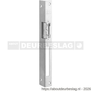 Maasland SI12UR elektrische deuropener arbeidsstroom lange hoeksluitplaat 10-24 V AC-DC impulsontgrendeling DIN - R11301134 - afbeelding 1