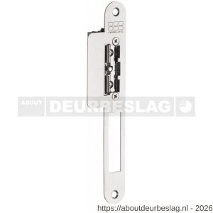 Maasland SI50UR elektrische deuropener arbeidsstroom lange Nemef sluitplaat afgerond 10-24 V AC-DC impuls ontgrendeling schootgeleider DIN - R11300192 - afbeelding 1