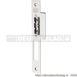 Maasland SI52UL elektrische deuropener arbeidsstroom lange Nemef sluitplaat hoekig 10-24 V AC-DC impuls ontgrendeling schootgeleider DIN - R11300843 - afbeelding 1