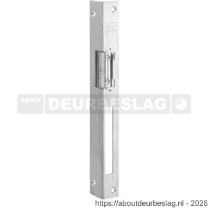 Maasland SP12UR elektrische deuropener arbeidsstroom lange hoeksluitplaat 10-24 V AC-DC vrijzetpal DIN - R11301136 - afbeelding 1