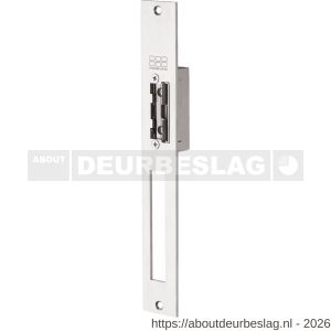 Maasland SP22U elektrische deuropener smal arbeidsstroom lange brede sluitplaat 10-24 V AC-DC vrijzetpal - R11300209 - afbeelding 1