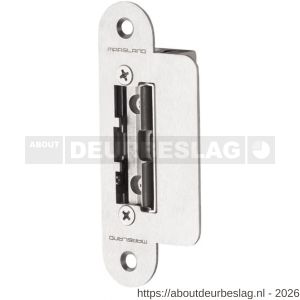 Maasland SP51U elektrische deuropener arbeidsstroom korte Nemef sluitplaat afgerond 10-24 V AC-DC vrijzetpal - R11300103 - afbeelding 1