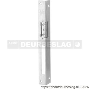 Maasland SPI12UL elektrische deuropener arbeidsstroom lange hoeksluitplaat 10-24 V AC-DC vrijzetpal impulsontgrendeling DIN - R11301137 - afbeelding 1