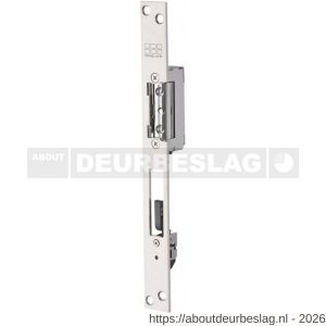 Maasland SPI18U elektrische deuropener arbeidsstroom lange sluitplaat 10-24 V AC-DC vrijzetpal impulsontgrendeling - R11300299 - afbeelding 1