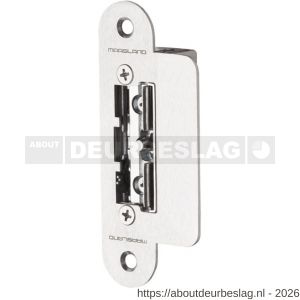 Maasland SPI51U elektrische deuropener arbeidsstroom korte Nemef sluitplaat afgerond 10-24 V AC-DC vrijzetpal impulsontgrendeling - R11300104 - afbeelding 1