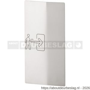 Maasland SSP RVS aanraakplaat voor - R11301207 - afbeelding 1