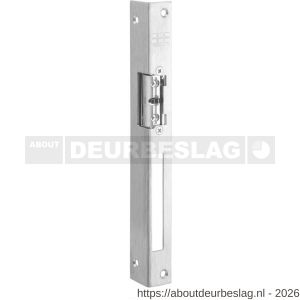 Maasland ST12UR elektrische deuropener arbeidsstroom lange hoeksluitplaat 10-24 V AC-DC dagschootsignalering DIN - R11301140 - afbeelding 1