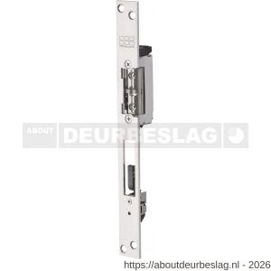 Maasland RST18U elektrische deuropener ruststroom lange sluitplaat 12-28 V DC dag- en - R11301409 - afbeelding 1