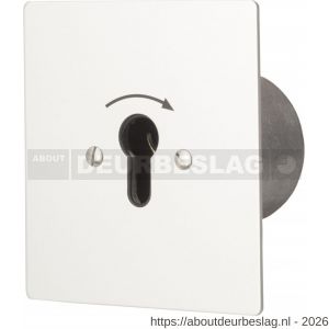 Maasland UPR1-1T sleutelschakelaar inbouw rond puls 1 - R11301066 - afbeelding 1