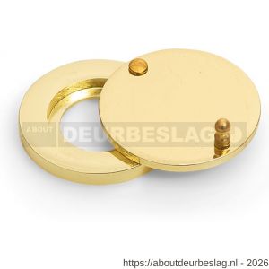 Dulimex DX DRS P 281B deurspion afsluitplaatje Luxe voor Dulimex DX DRS 181B en Dulimex DX DRS 2141B Zamak messing finish - A30204970 - afbeelding 1
