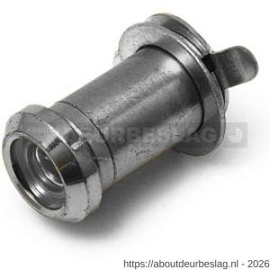 Dulimex DX DRS 165/16B deurspion 160 graden diameter 12 mm deurdikte 18-30 mm met afsluitklepje massief messing verchroomd - A30202638 - afbeelding 1