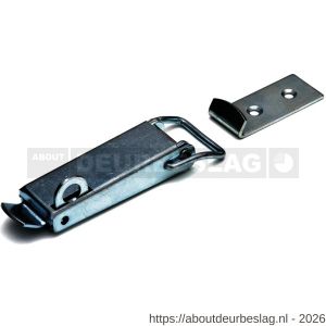 Dulimex DX EKS-A 130-V eierkistsluiting met slothaak type V 30x130 mm staal verzinkt - A30202599 - afbeelding 1