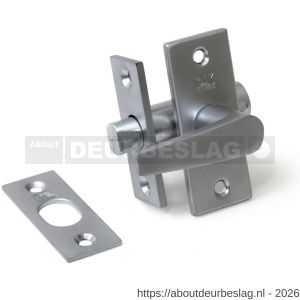 Dulimex DX DRB1025 SCP insteekgrendel met sluitplaat 45/25 mm satijn verchroomd - A30202229 - afbeelding 1