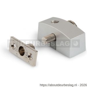 Dulimex DX SLS 9011B KA oplegslot smal met cilinderslot DX SKG* buiten draaiend sleutelnummer 011 zilvergrijs - A30202015 - afbeelding 1