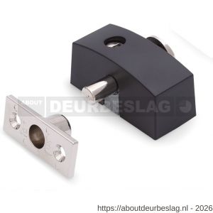 Dulimex DX SLS 9311B KA oplegslot smal met cilinderslot DX SKG* buiten draaiend sleutelnummer 011 zwart - A30204701 - afbeelding 1