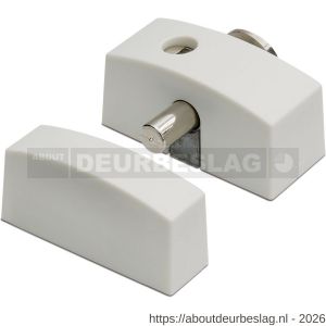 Dulimex DX SLS 10211B KA oplegslot smal met cilinderslot DX SKG* binnen draaiend sleutelnummer 011 wit - A30202020 - afbeelding 1