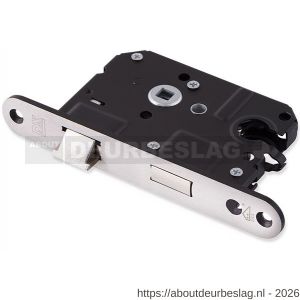 Dulimex DX DNSV-PC55RO veiligheidsinsteekslot SKG** doornmaat 50 mm PC 55 ronde voorplaat RVS - A30203483 - afbeelding 1