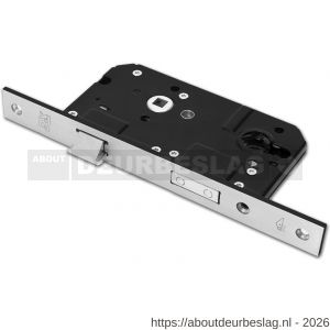 Dulimex DX DNSV-PC72RH veiligheidsinsteekslot SKG** doornmaat 50 mm PC 72 rechte voorplaat RVS - A30204902 - afbeelding 1