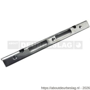 Dulimex DX HSP 5025B hoeksluitplaat 500x25x25x3 mm staal verchroomd - A30202070 - afbeelding 1
