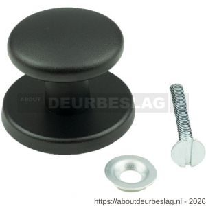Ami VDKN 160 60BE deurknopset type 160/50 deurdikte 40 mm zwart - A30204598 - afbeelding 1