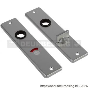 Ami KS WC 557 AF kortschild type 180/41 RH voor WC badkamerslot WC 5/57 F1 finish - A30204617 - afbeelding 1