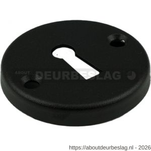 Ami RZ RO SLG BE afdekrozet SLG recht type 3 RH 1 stuk zwart - A30204554 - afbeelding 1