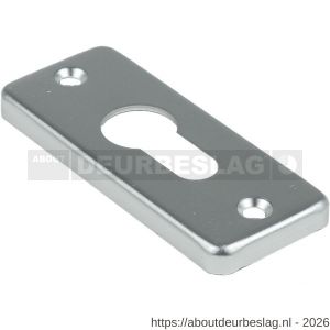 Ami RZ PC AF afdekrozet SLG recht type 4 RH 1 stuk F1 finish - A30204628 - afbeelding 1