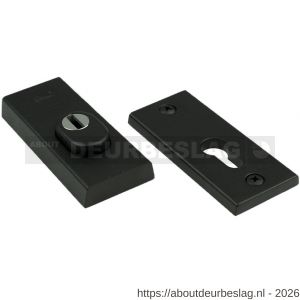 Ami VRZ RH BE veiligheidsrozet SKG*** rechte hoeken kerntrekbeveiliging zwart - A30204661 - afbeelding 1