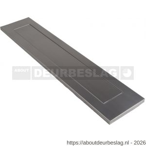 Ami BRPL RHBU AF briefplaat binnendraaiend met veer rechte hoeken met bevestigingsmateriaal F1 - A30204576 - afbeelding 1