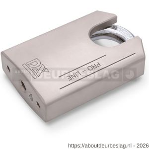 Dulimex DX HSPRO 60 C SE hangslot DX PRO-line SKG** 60 mm verschillend sluitend gesloten beugel 3 sleutels en security card zilver - A30204150 - afbeelding 1
