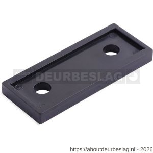 Dulimex DX RUZW OPK 1 BE onderlegplaat raamkozijn voor RUZ-W-010 serie plastic zwart - A30202998 - afbeelding 1
